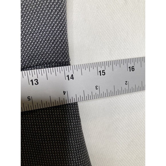 GIORGIO ARMANI Italy Wool Silk Blend Gray Cap Sleeve Dress 42 US 6 $1049 - Picture 6 of 12